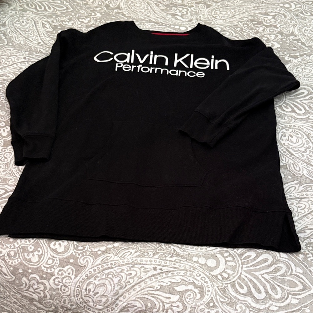 Calvin Klein Black Performance Pullover
